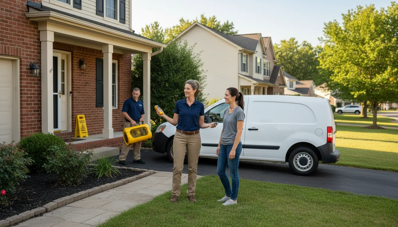 Water restoration image for Fire And Smoke Damage Restoration in Fair Haven, MI